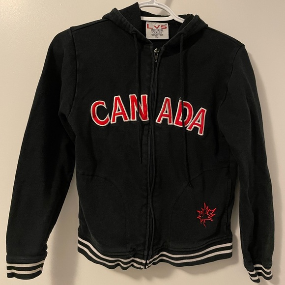 Vintage Y2K Canada zip hoodie - Picture 1 of 5